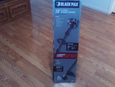 black max 17 2 cycle string trimmer