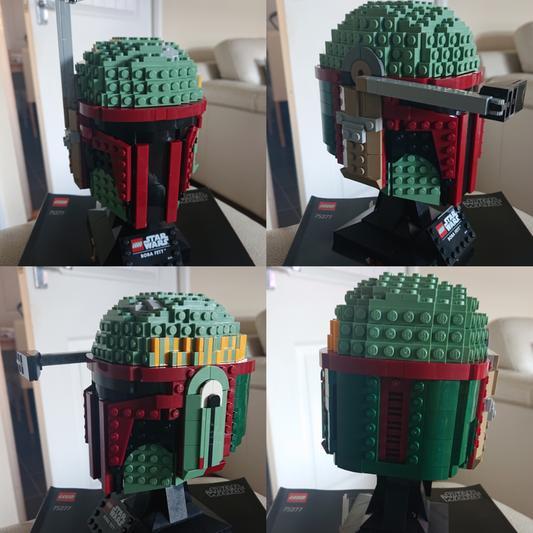 LEGO Star Wars Boba Fett Helmet 75277 Building Kit, Collectible Figure Mask  - Walmart.com