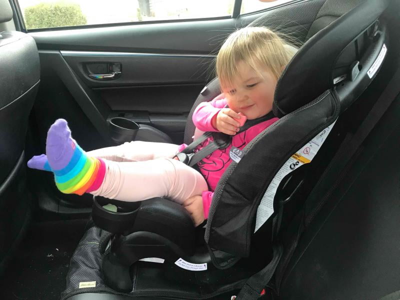 evenflo harness booster