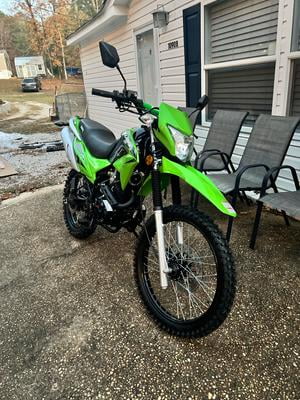 ST Hawk 250 Street Legal Adult Gas Powered Automatic Enduro Dirt Bike
