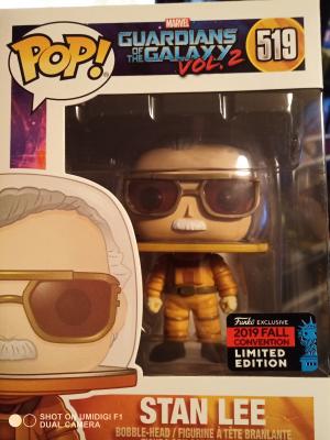 Guardians of the galaxy 2 figure stan lee nycc 2019 exclusive # 569 funko pop 