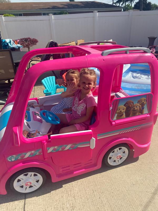 barbie car kitchen