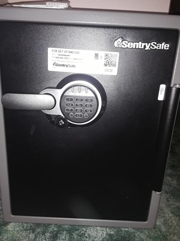 Sentrysafe P45041 Sfw205gpc 2xl Digital Combination Safe 44 Fire