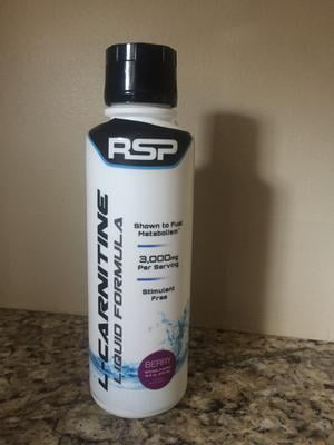 rsp l carnitine RSP Nutrition Liquid L-Carnitine Weight Management Formula, Berry, 16 fl  oz, 31 Servings