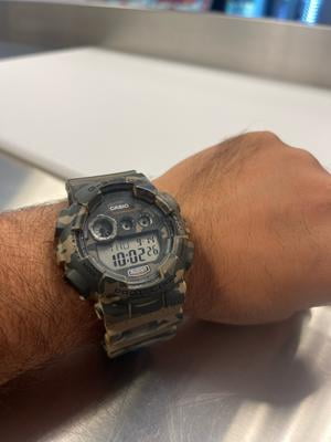 Casio G-Shock Quartz Movement Digital Dial Men's Watch GD-120CM-5