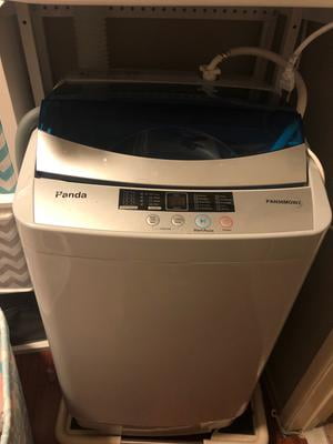  Panda Portable Compact Top Load Washer, 1.6cu.ft, PAN56MGW2,  Rinse, Spin and Drain Fully Automatic Washing Machine 120V, 1.6cu.ft/11lbs  Capacity : Appliances