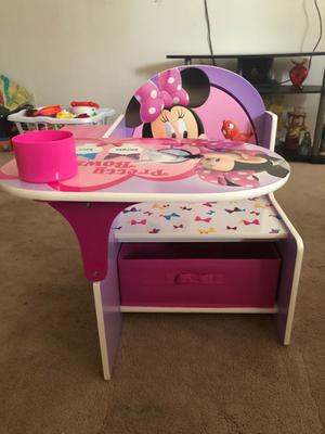 Disney Minnie Mouse Chair Desk With Storage Bin By Delta Children Disney Minnie Mouse Chair Desk With Storage Bin By Delta Children Com