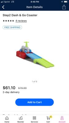 step2 dash & go coaster