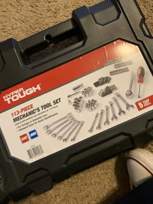Hyper Tough 113 Piece Mechanics Socket and Wrench Tool Set