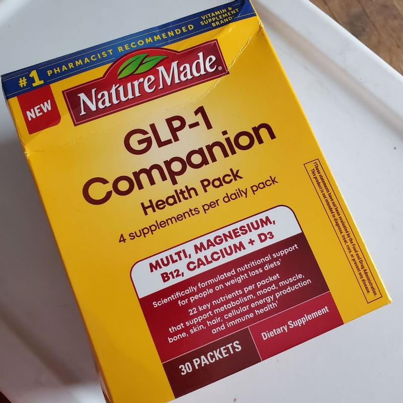 Customer reviews for Nature Made GLP-1 Companion Health Pack, Nutritional Support for Weight Loss Diets, 30 Ct