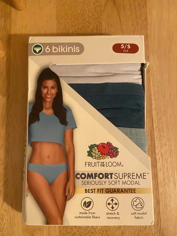 Fruit Of The Loom Women's 6pk 360 Stretch Seamless Hi-cut, Fruit Of The Loom Wom