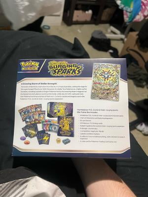 mtg all will be one set booster box Amazon Pokémon TCG Restock: Stacking Tins with Surging Sparks Packs Now  Available main image 0