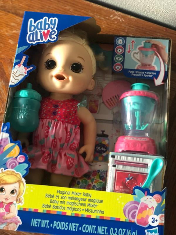 Baby Alive Magical Mixer Baby Doll Strawberry Shake – MyFunQuest