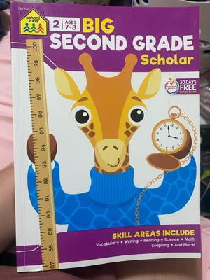 SCHOOL ZONE BIG SECOND/THIRD GRADE（2冊） School Zone Big Second Grade Scholar Book for Kids, Elementary