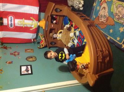 little tikes pirate ship bed craigslist