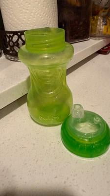 Nuby No-Spill Trainer Sippy Cup for Toddlers and Babies, Easy-Grip