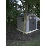 lifetime 8 x 7.5 ft. outdoor storage shed - walmart.com