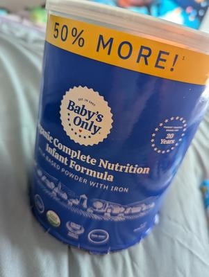 Baby’s only オーガニック　粉ミルク(360 g) Baby's Only Organic Premium Infant Formula With Iron 21 Oz