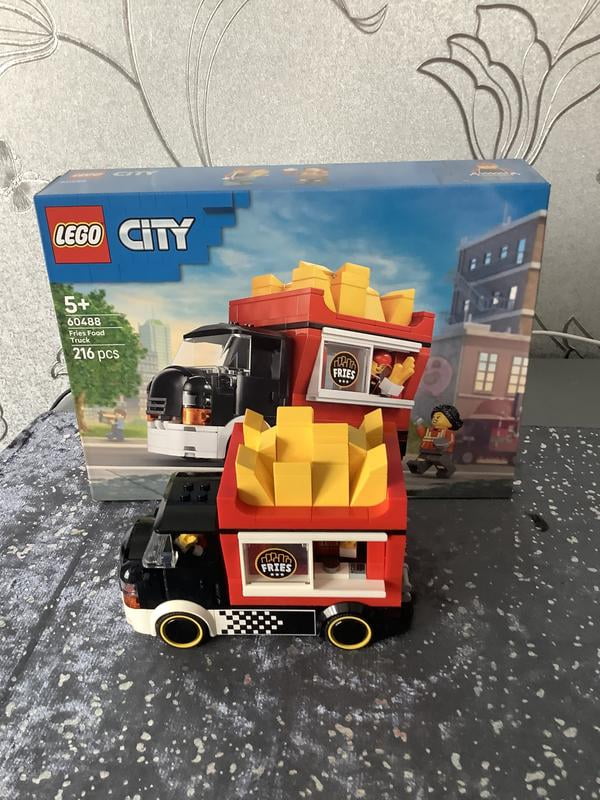 LEGO, Food Truck Building Toy, 60488, Pretend Play Set for Kids