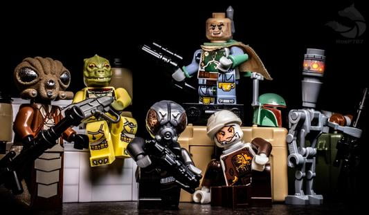 lego star wars bounty hunter characters