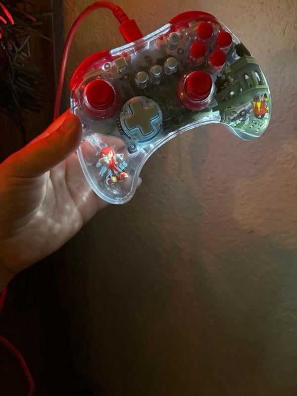 PDP REALMz Wired LED Light-up Pro Controller: Sonic Green Hill