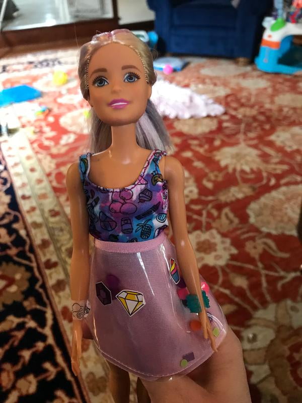 barbie confetti skirt studio