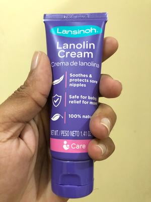 Lansinoh HPA Lanolin Nipple Cream for sore nipple & cracked skin, 100% –  TweezerCo