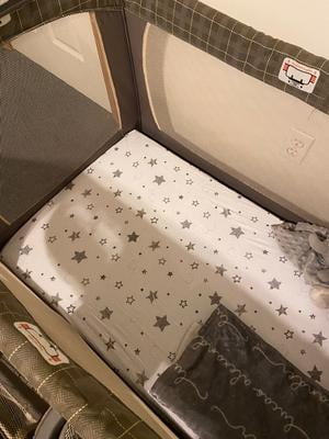 Dream On Me Holly 3" Fiber Baby Crib Mattress, Fits All Mini & Portable Cribs On