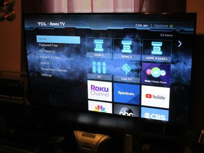 Tcl 55 Class 4 Series 4k Uhd Hdr Led Roku Smart Tv 55s20 Walmart Com Walmart Com