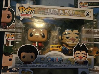 Funko One Piece POP! Animation Luffy & Foxy Vinyl Figure 2