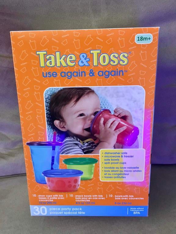 The First Years Take and Toss 28-Piece Feeding Variety Pack
