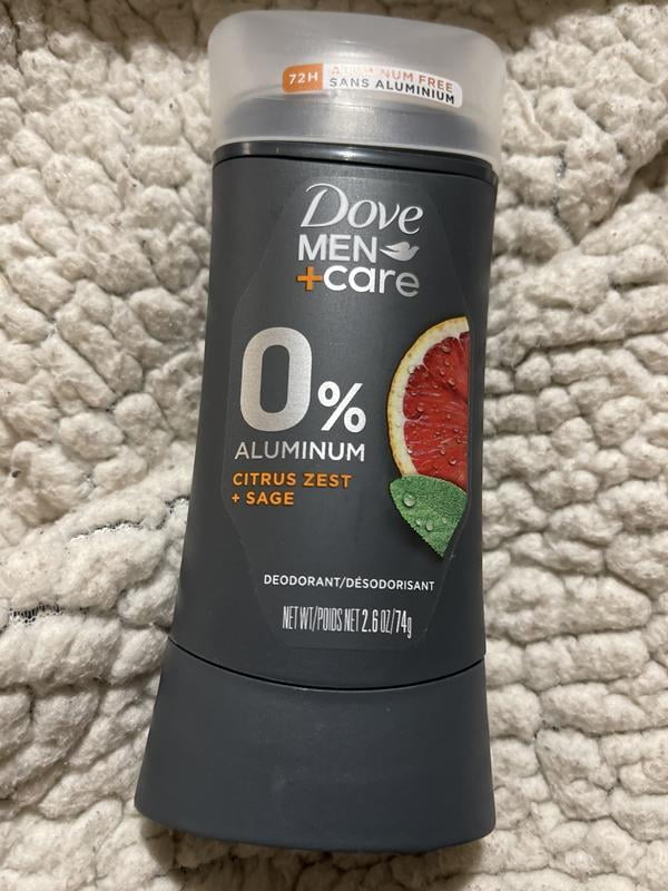 Dove Men+Care Deodorant, Citrus Zest & Sage, 2.6oz - Walmart.com