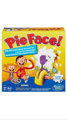 Pie face hot sale game