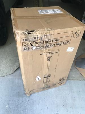 Mainstays Large Outdoor Patio Heater Powder Coat Brown Walmart Com Walmart Com