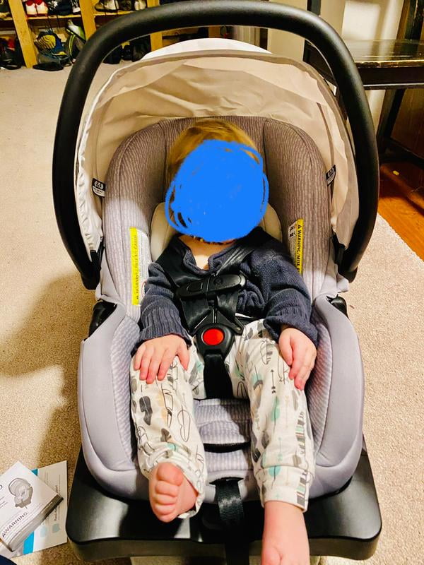 evenflo advanced sensorsafe litemax infant car seat stroller