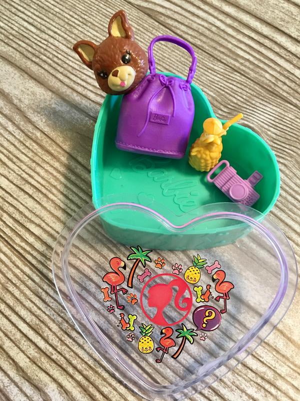 barbie color reveal pet set