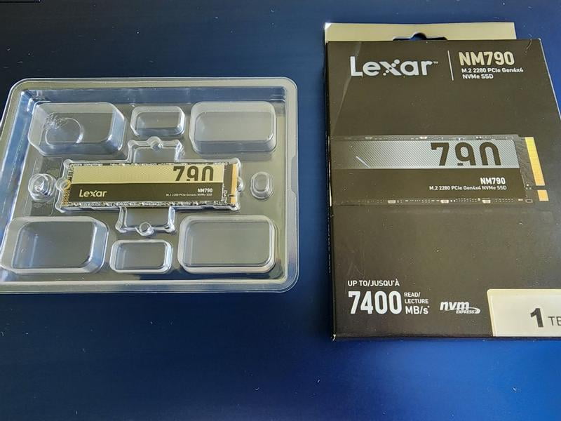 Lexar NM790 1TB PCIe Gen 4x4 NVMe M.2 Internal SSD - Walmart.com