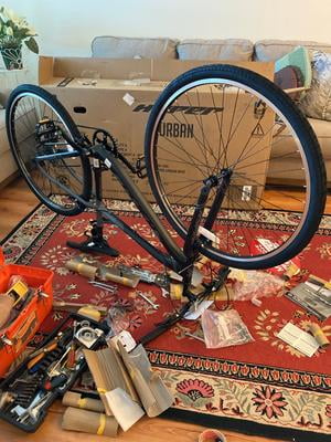 hyper urban trail bike