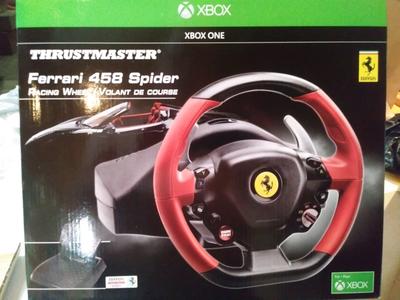 Thrustmaster Xbox One Ferrari 458 Spider Racing Wheel 4460105 Walmart Com Walmart Com