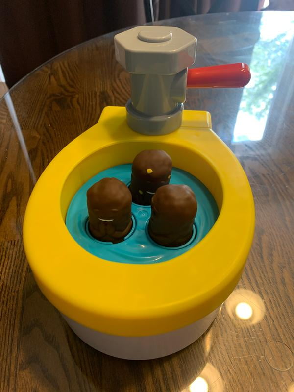 Flushin' Frenzy Overflow Kids Game for Game Night with 3 Pieces of Poop for  5 Year Olds & up 