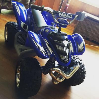 yamaha raptor power wheels battery