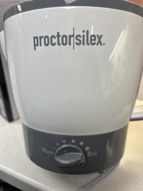 Proctor Silex 32oz Adjustable Temperature Hot Pot, Electric Kettle