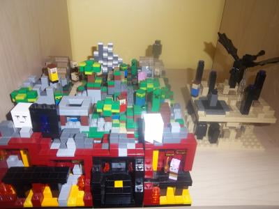 lego minecraft world