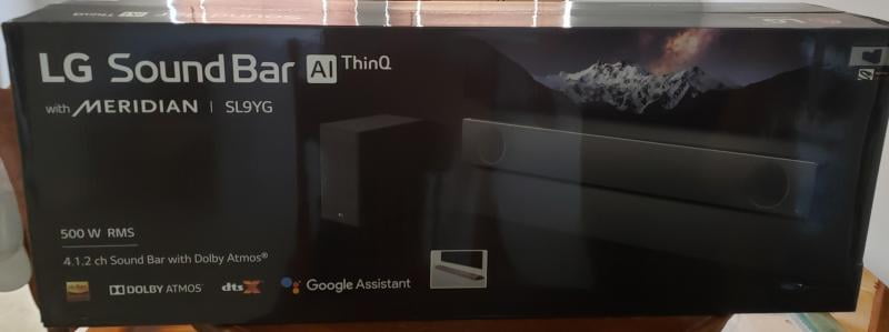 Lg sound bar 500 watt 2025