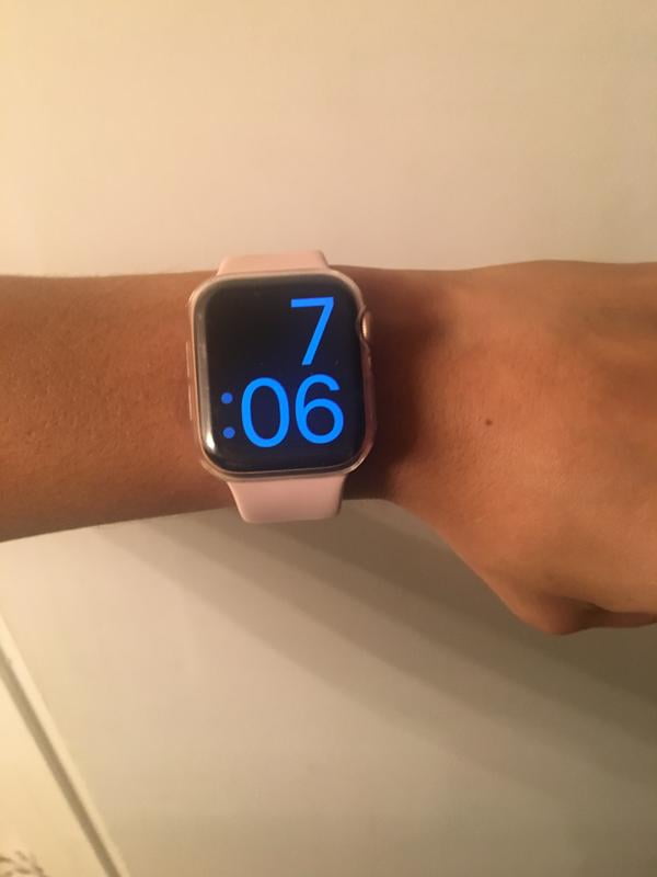 Apple Watch Series 4 GPS + Cellular - 40mm - Gold Stainless Steel Case -  Stone Sport Band - Walmart.com