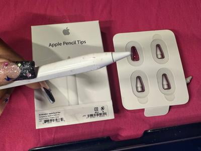 Apple Pencil Tips 4 Pack for iPad Stylus, Compatible with