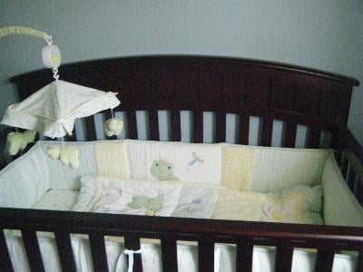 Graco Charleston 4 In 1 Convertible Crib Cherry Walmart Com