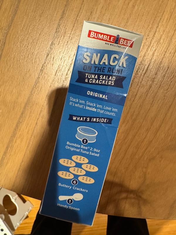 Bumble Bee Healthy Prepackaged Snack on the Run! Tuna Salad with