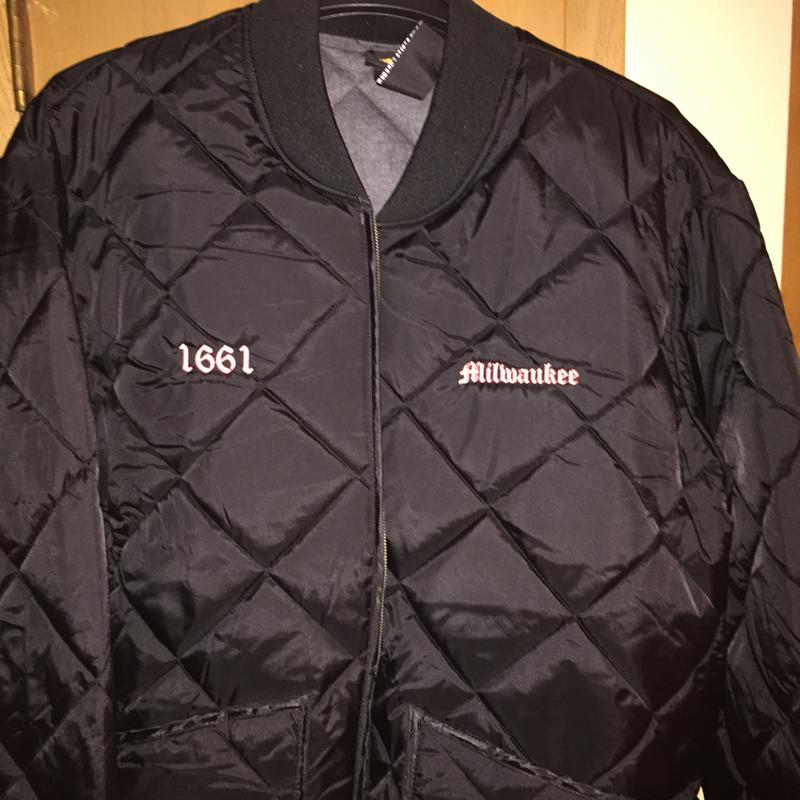 dickies men's diamond quilted nylon jacket