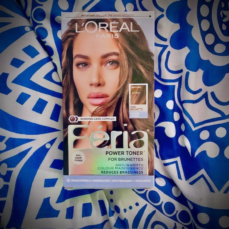 2 pack) L'Oreal Paris Feria Toner, Long Lasting Anti-Brass Vegan